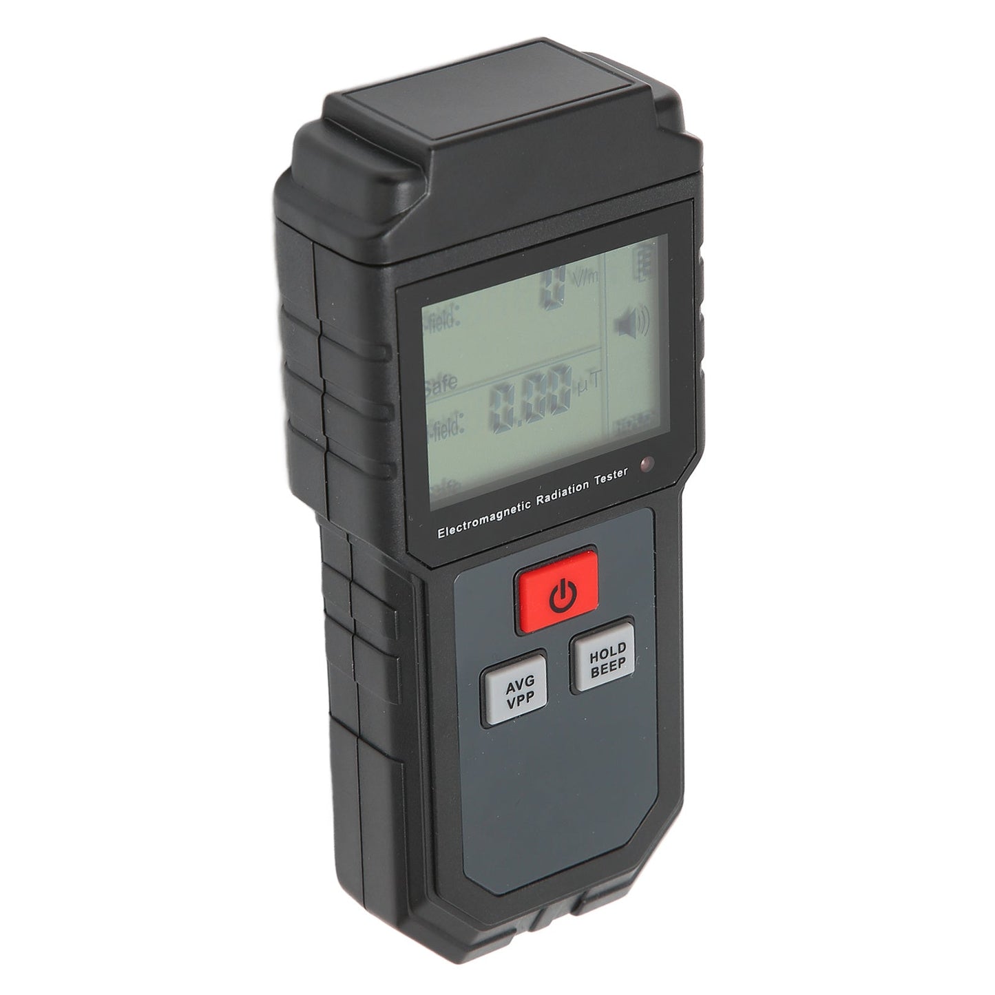 Electromagnetic Radiation Tester 1V/M‑1999V/M LCD EMF Meter with Sound Light Alarm for Home Appliance