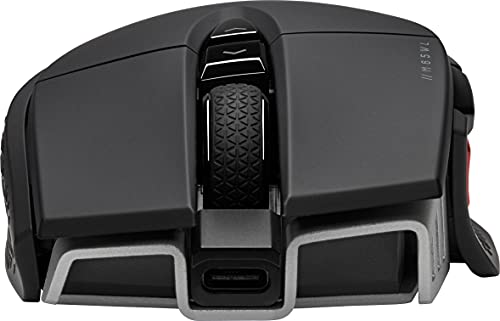 Corsair M65 RGB Ultra Wireless, Tunable FPS Wireless Gaming Mouse, Black