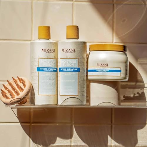 Mizani Moisture Fusion Moisture Rich Shampoo - Gently Cleanses & Conditions Hair, With Argan Oil, For Dry Hair