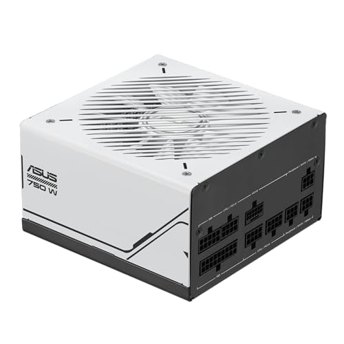 ASUS Prime 750W Gold (750 Watt, ATX 3.0 Compatible, Fully Modular Power Supply, 80+ Gold Certified, Dual Ball Bearings, Two Color Options in One, 8-Year Warranty)