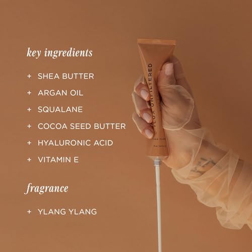 + Lux Unfiltered N°24 Reviving Anti Aging Hand Cream for Women & Men – Moisturizing Hand Cream for Dry Cracked Hands – Lightweight & Fast-Absorbing - Vegan & Cruelty Free - Ylang Ylang