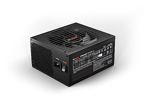 be quiet! BN516 Straight Power 12-1000w 80 Plus Platinum, ATX 3.0, Modular Power Supply, for PCIe 5.0 GPUs and GPUs with 6+2 pin connectors, Silent 135mm be quiet! Fan - BN516