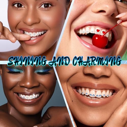 Tooth Gems Kit for Teeth Gems Kit with Light,190 Tooth DIY Gem Kit Tooth Jewelry Gems Kit 2025 New for Man&Women