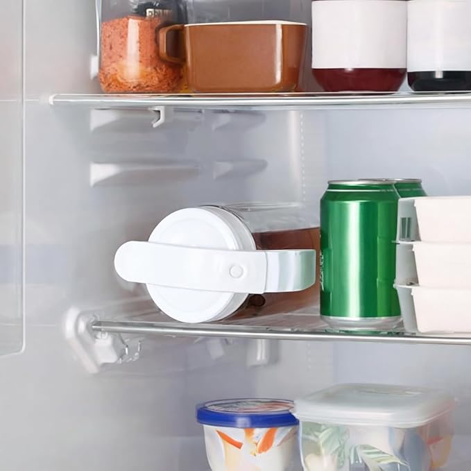 Airtight Beverage Pitcher with Lid for Drinks, Slim 74 oz (2.3 Qt) Tea Juice Water Jug, Leakproof Easy Pour Spout Refrigerator Container, BPA-Free SAN Plastic, Made in Japan (Pink)