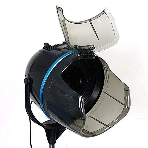 ZENY Stand Up Hair Dryer 1300W Adjustable Floor Hooded Bonnet Hair Dryers with Rolling Wheels Professional Salon Equipment for Beauty Home Hair Drying