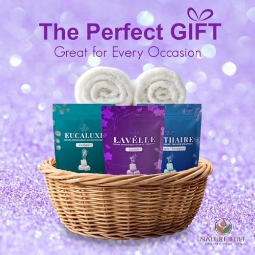 Eucalyptus Shower Steamers - 7 Pack Shower Tablets Aromatherapy for Sinus and Tension Support - Gifts for Women & Men - Eucalyptus for Shower, Shower Accessories & at Home Spa Essentials