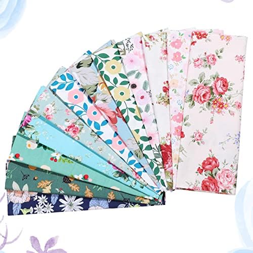 Tatuo Cotton Cloth Napkins Set of 24, 15 x 15 Inch Floral Dinner Napkins Washable for Family Cocktail Parties Wedding Kitchen Dining Room Table Spring Tea Party(Lovely Flowers)