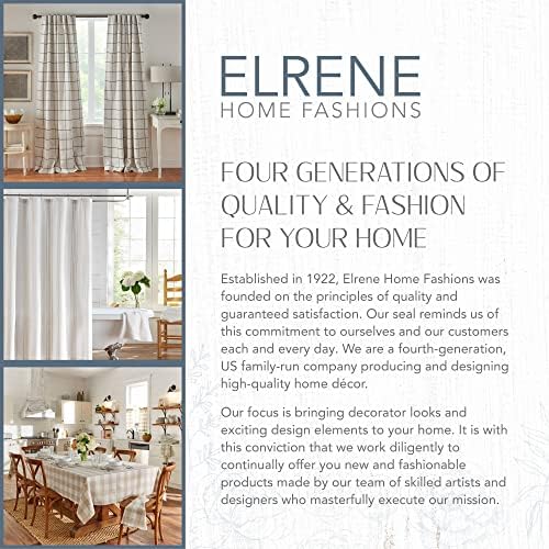 Elrene Home Fashions Everyday Casual Prints Assorted Fabric Napkins, Decorative Cloth Napkins and Table Accessories, 17" X 17", Gray, Set of 24