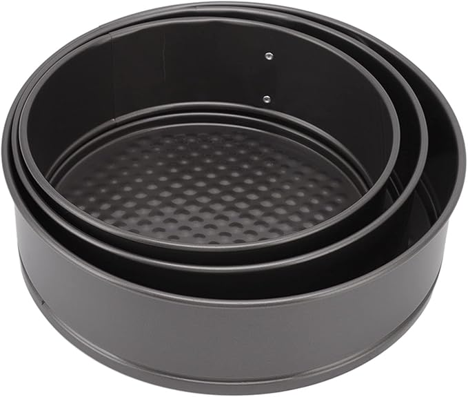 Cake Pan Set, Round Cheesecake Pan, Nonstick Cake Pan with Removable Bottom for Cheesecakes, Yogurt Cakes, Mousse, Coffee Cakes (18/20/22)
