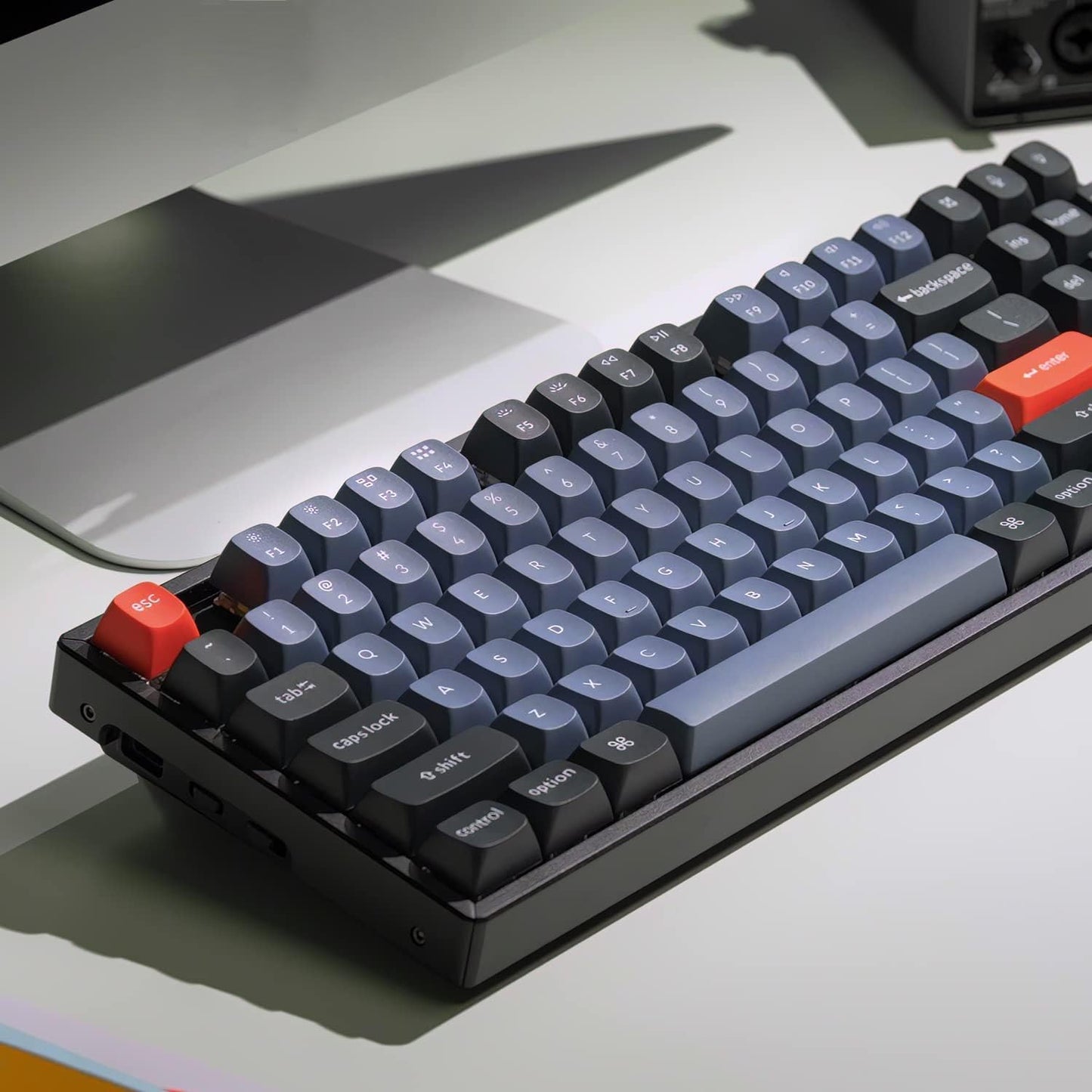 Keychron K8 Pro QMK/VIA Wireless Mechanical Keyboard, Hot-Swappable Aluminum Frame TKL Custom Programmable Keyboard with RGB Backlit, Gateron G Pro Brown Switch for Mac Windows Linux
