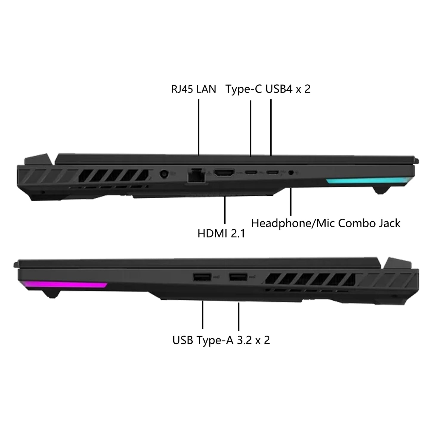 ASUS ROG Strix G18 G814 Gaming Laptop | 18" 2560x1600 240Hz 100% DCI-P3 | AMD 16-core Ryzen 9 9955HX (>i9-14900HX) | 64GB DDR5 1TB SSD | GeForce RTX 5070 | RGB Backlit Wi-Fi6E Win11 w/DLCA Accessory