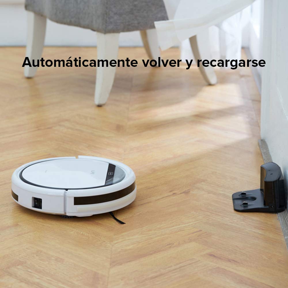 ILIFE V3s Pro Robot Vacuum Cleaner, Tangle-free Suction , Slim, Automatic Self-Charging Robotic Vacuum Cleaner, Daily Schedule Cleaning, Ideal For Pet Hair,Hard Floor and Low Pile Carpet,Pearl White