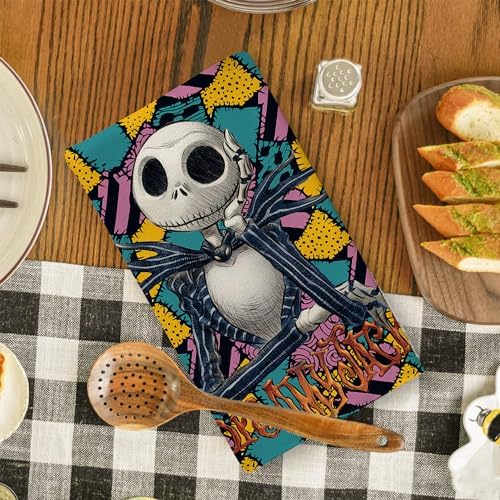 Halloween Kitchen Towels Dish Towels Gothic Decor Day of The Dead Halloween Decorations for Home Party