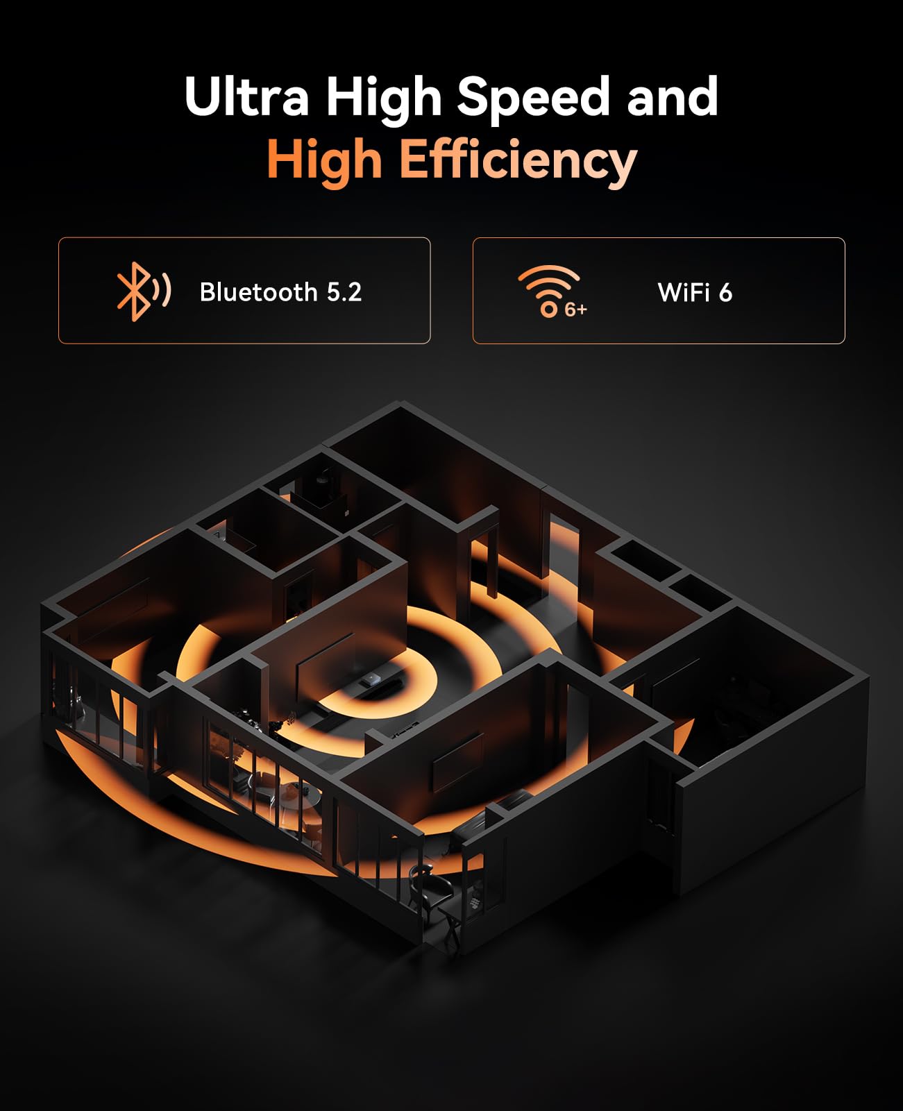 KAMRUI AM21 Mini Gaming PC Ryzen 9 6900HX (Up to 4.9Ghz), Mini Desktop Computer, 16GB DDR5 4800 MHz 512GB SSD, Dual LAN, Dual NVMe PCIe 4.0 SSD Slots, WiFi 6, BT5.2, 4K@60Hz ,Business, Office, Home