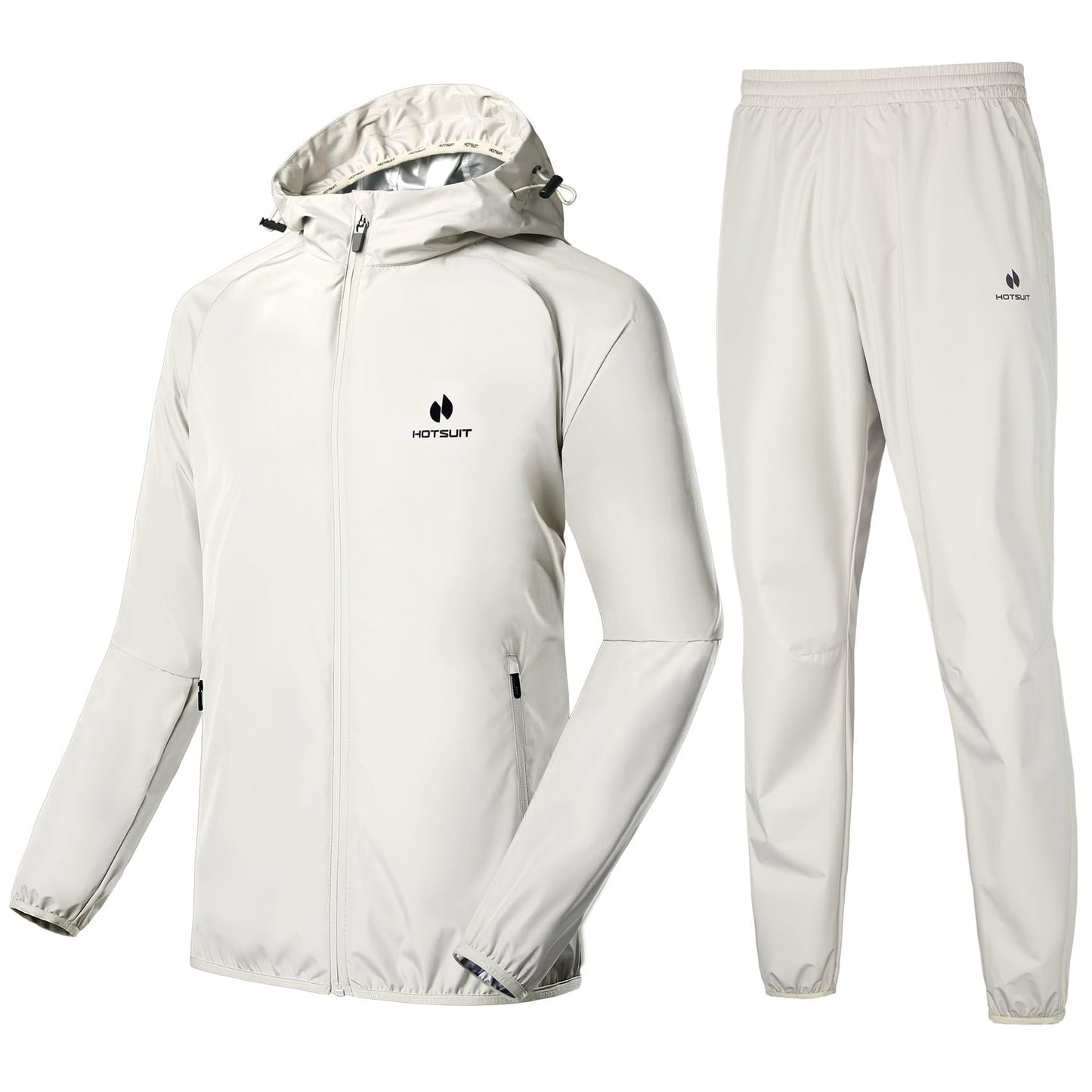 HOTSUIT Lightweight Sauna Suit for Men Weight Loss Sweat Suit Boxing Exercise Sweat Sauna Jacket Pants
