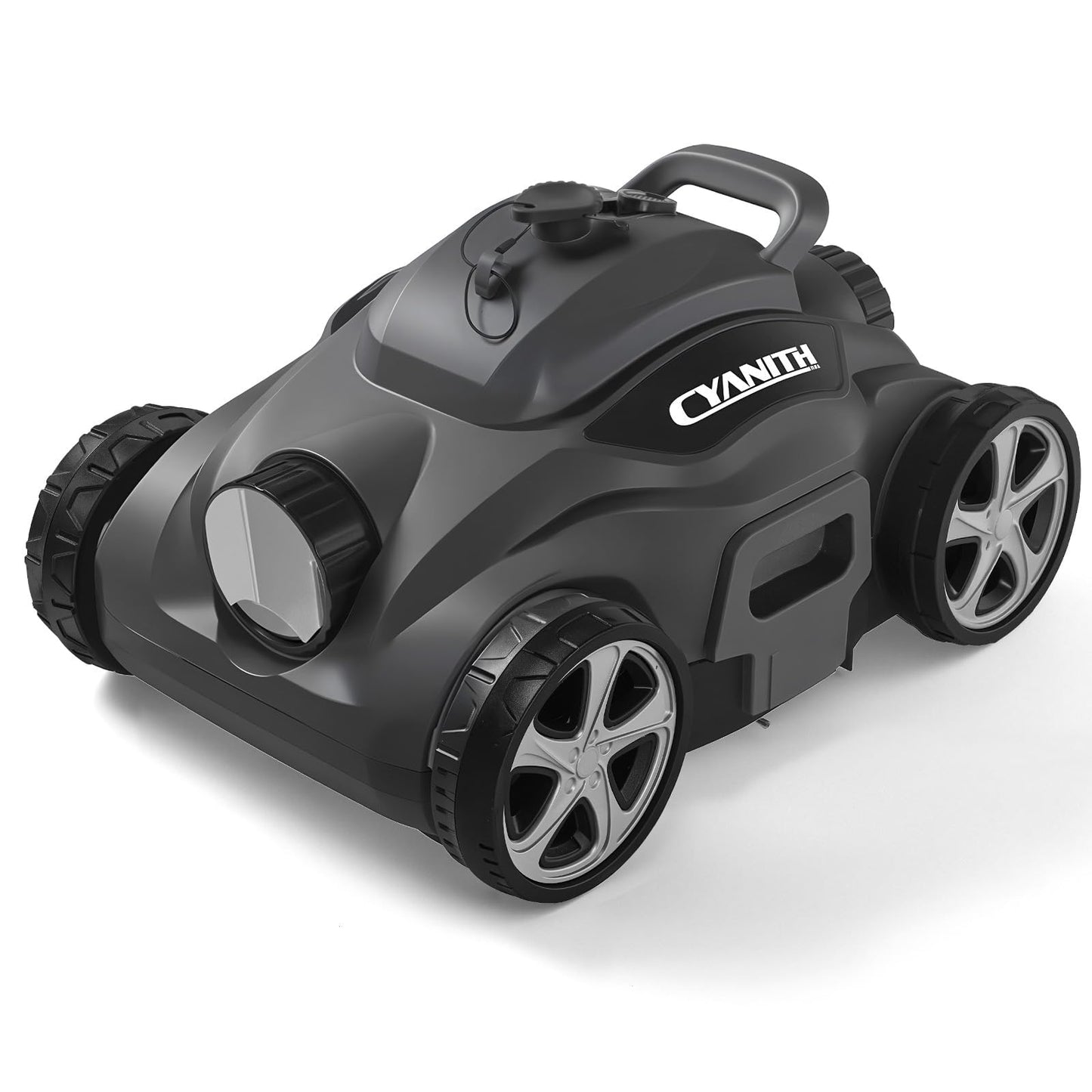 110 Mins Runtime Pool Vacuum for Above Ground Pool, Cordless Robotic Pool Cleaner for Flat Inground Pools up to 1,076 Sq. Ft, Automatic Self-Parking with Dual Strong Brushless Suction Motors