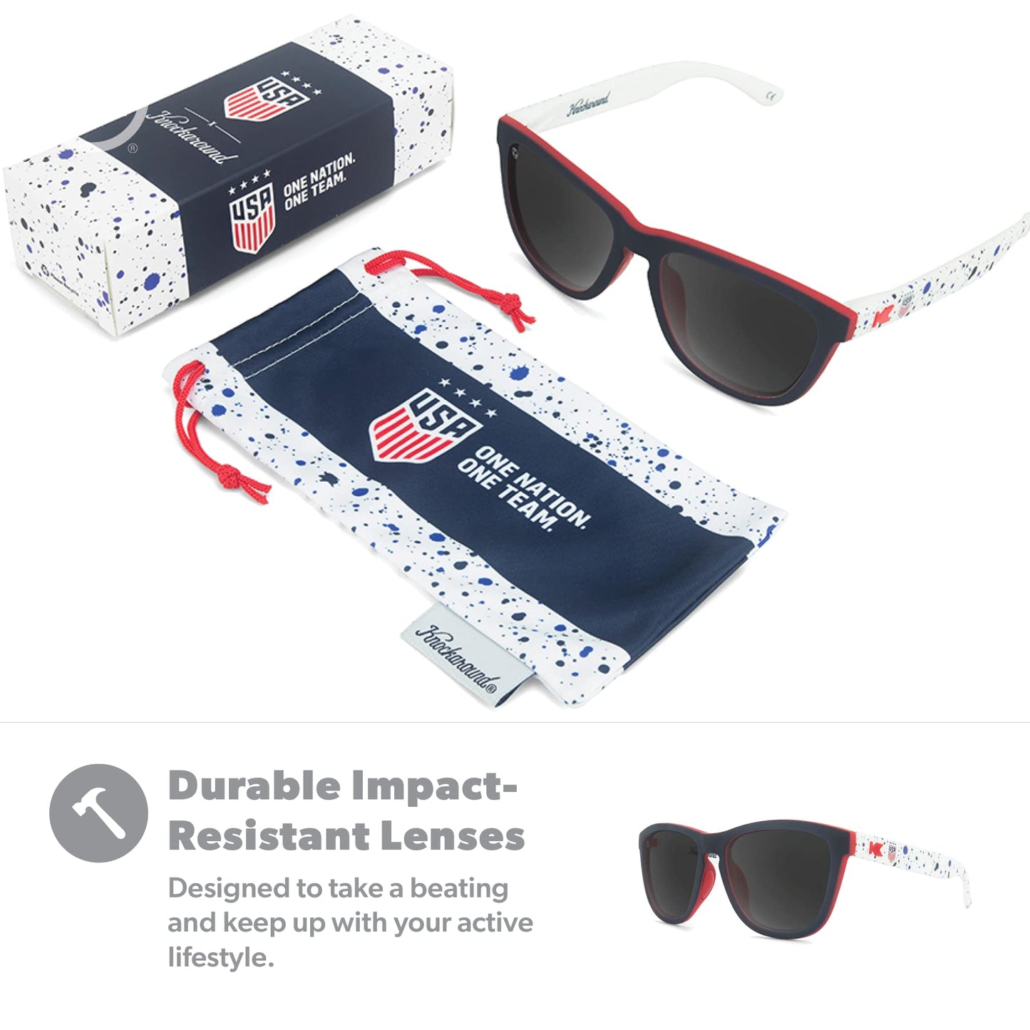 Knockaround USWNT Premiums Sport - Official U.S. Soccer Sunglasses