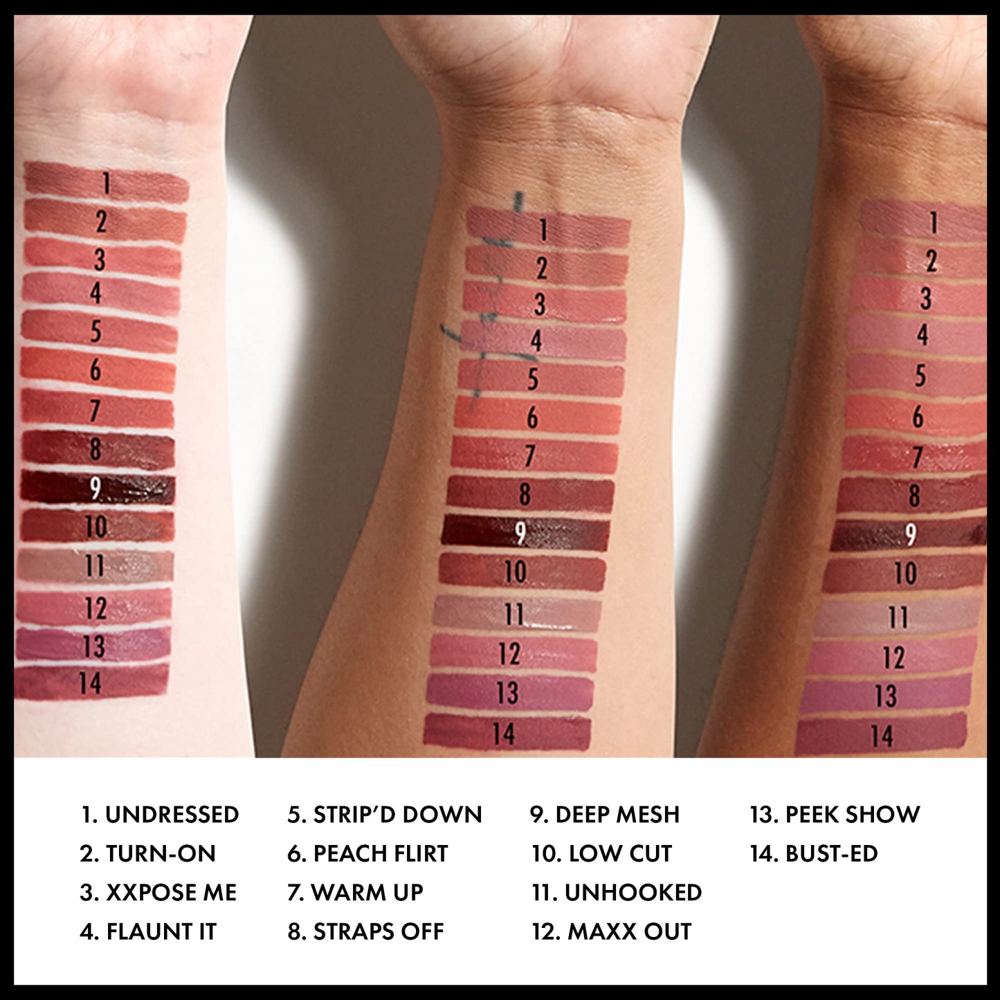 NYX PROFESSIONAL MAKEUP Lip Lingerie XXL Matte Liquid Lipstick - Peek Show (Dusty Peony)