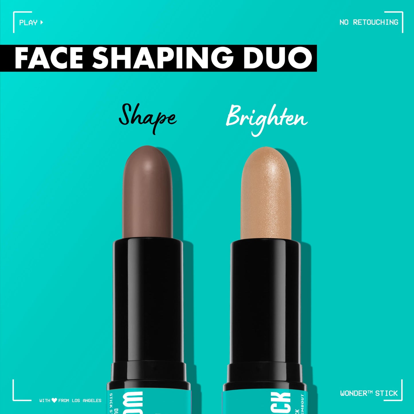 NYX PROFESSIONAL MAKEUP Wonder Stick, Face Shaping & Contouring Stick - Medium