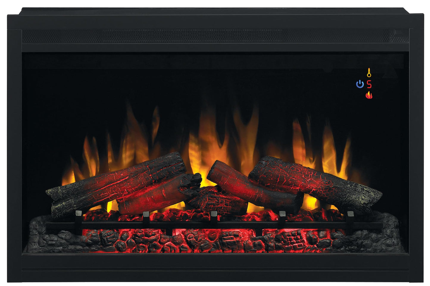 ClassicFlame 36" Traditional Built-in Electric Fireplace Insert, 120 volt
