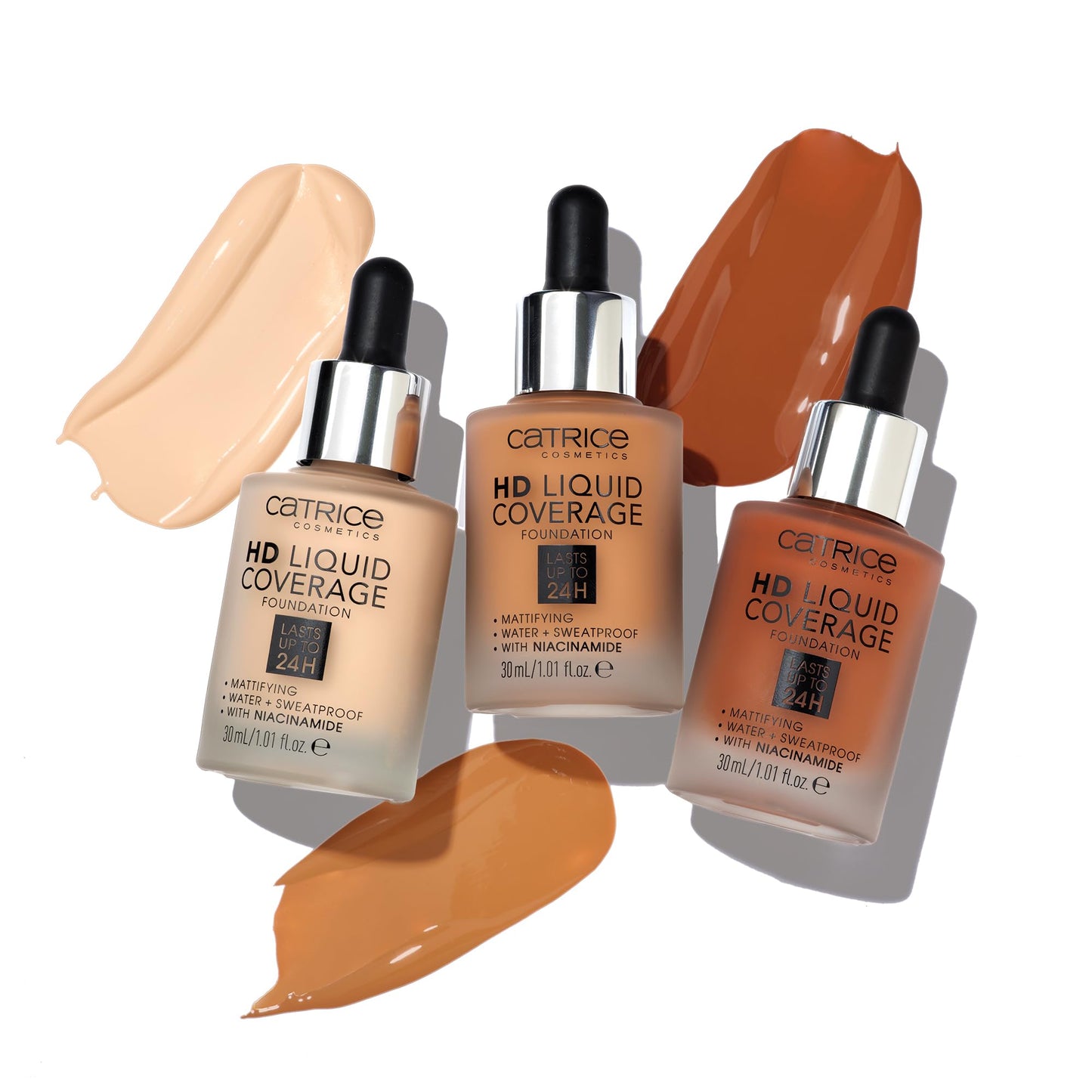Catrice | HD Liquid Coverage Foundation | High & Natural Coverage | Vegan & Cruelty Free (085 | Chestnut Beige)