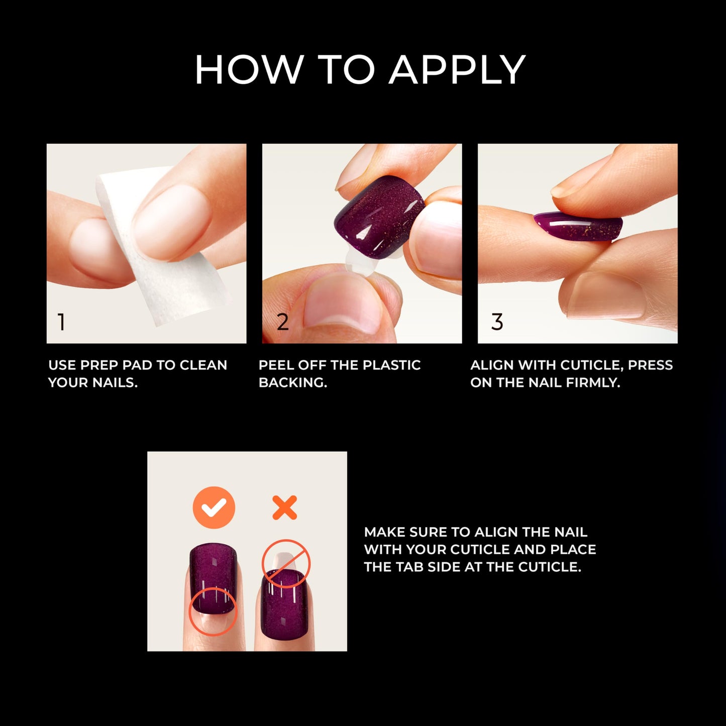 KISS imPRESS No Glue Mani Press-On Nails, Color FX, 'Better Things', Dark Green, Short Size, Squoval Shape, Includes 30 Nails, Prep Pad, Instructions Sheet, 1 Manicure Stick, 1 Mini File