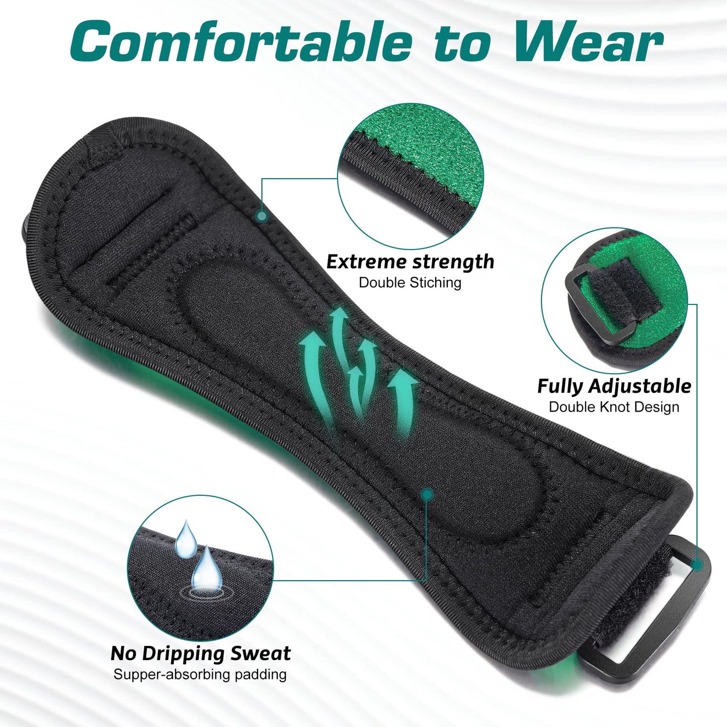 Knee Strap Green