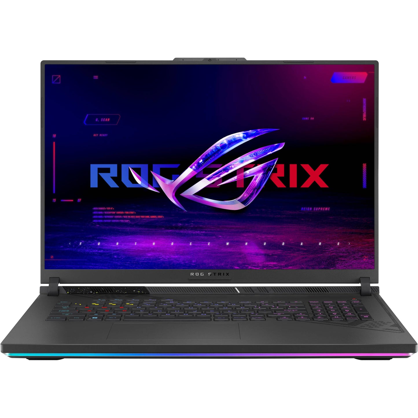 ASUS ROG Strix G18 G814 Gaming Laptop 18" QHD 2560x1600 240Hz (100% DCI-P3) Intel 24-Core i9-13980HX 32GB RAM 2TB SSD GeForce RTX 4070 8GB Thunderbolt RGB Backlit Fast Charging Win11 w/ICP Accessory