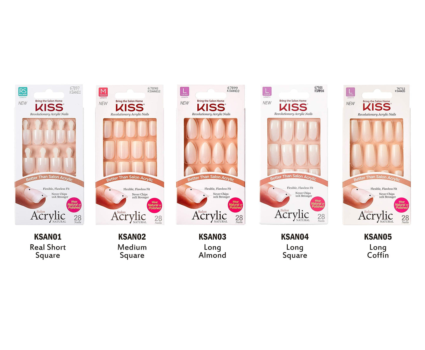 Kiss Salon Acrylic Natural Euphoria