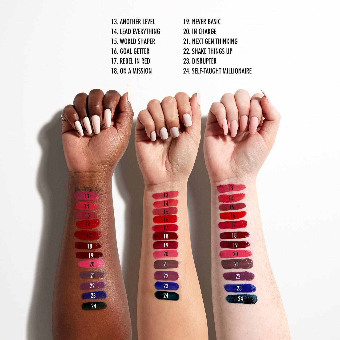 NYX PROFESSIONAL MAKEUP Shine Loud, Long-Lasting Liquid Lipstick with Clear Lip Gloss - Never Basic (Warm Burgundy)