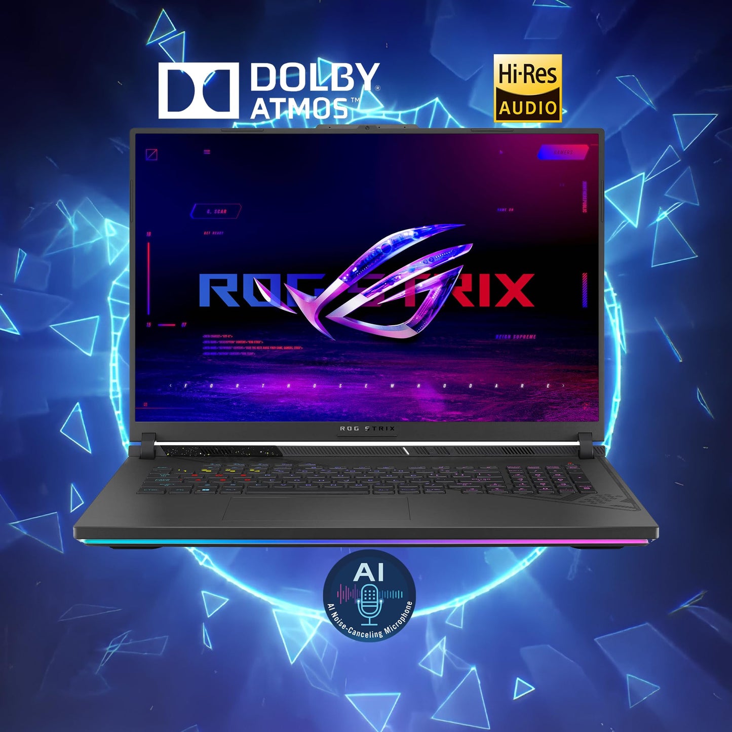 ASUS ROG Strix G18 G814 Gaming Laptop | 18" 2560x1600 240Hz 100% DCI-P3 | AMD 16-core Ryzen 9 9955HX (>i9-14900HX) | 64GB DDR5 1TB SSD | GeForce RTX 5070 | RGB Backlit Wi-Fi6E Win11 w/DLCA Accessory