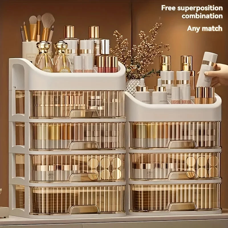 Multi-Layer Cosmetic Storage Box