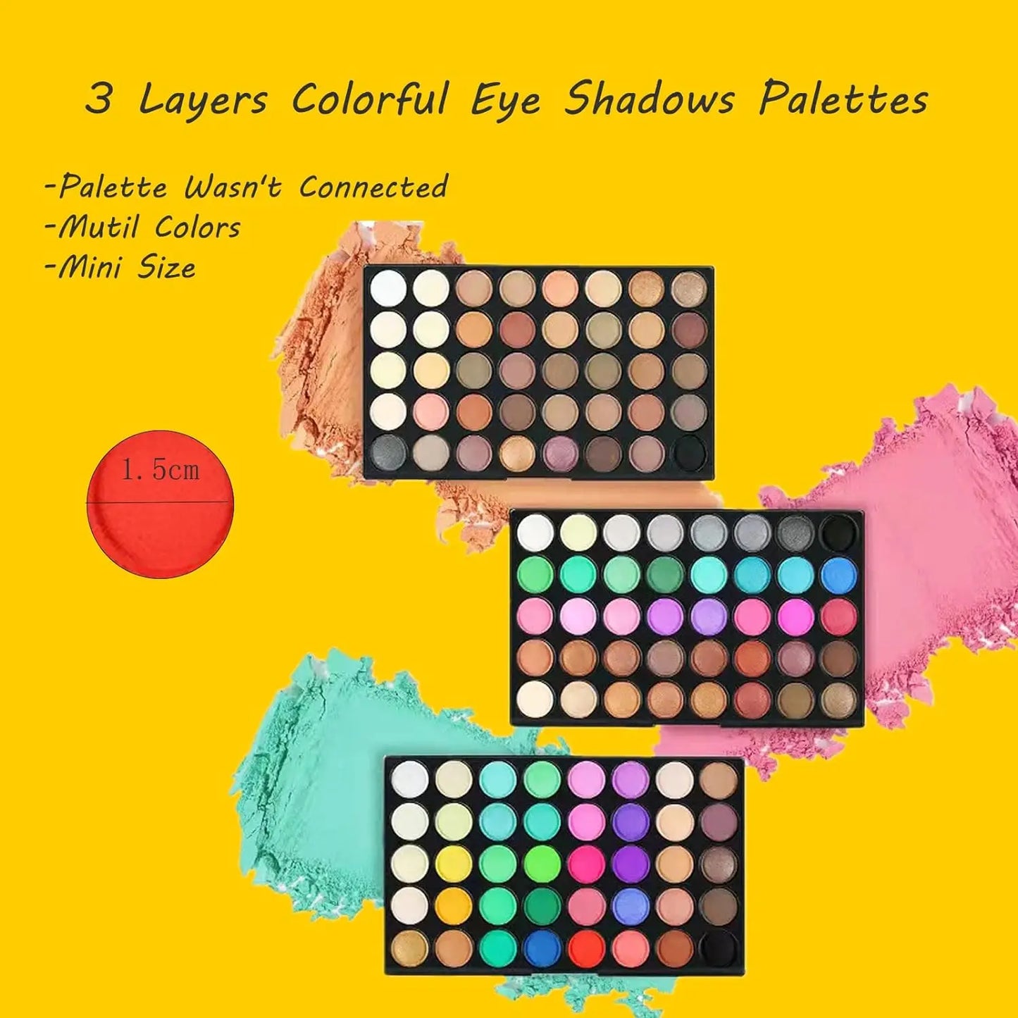 120-Color Nude Eyeshadow Palette