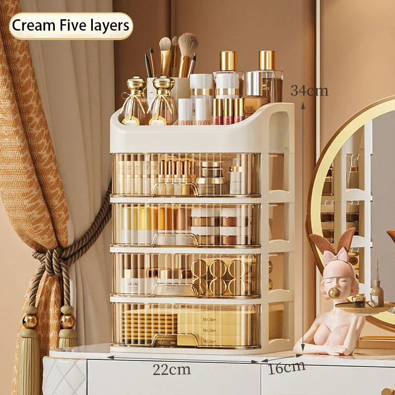 Multi-Layer Cosmetic Storage Box