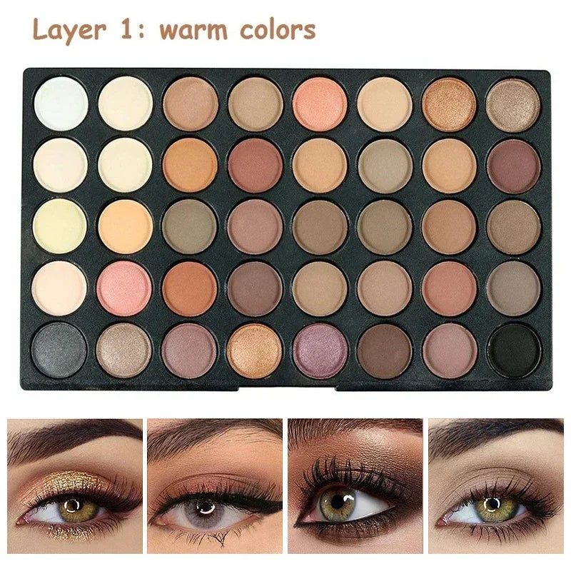 120-Color Nude Eyeshadow Palette