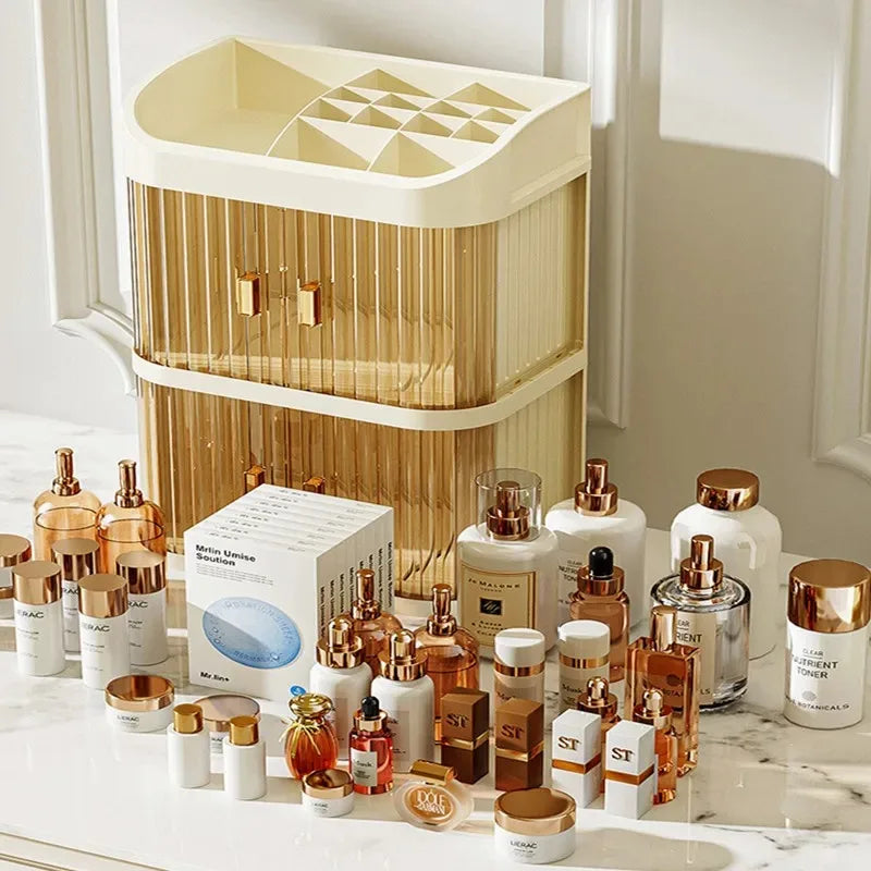 Elegant Large Cosmetic Storage Box
