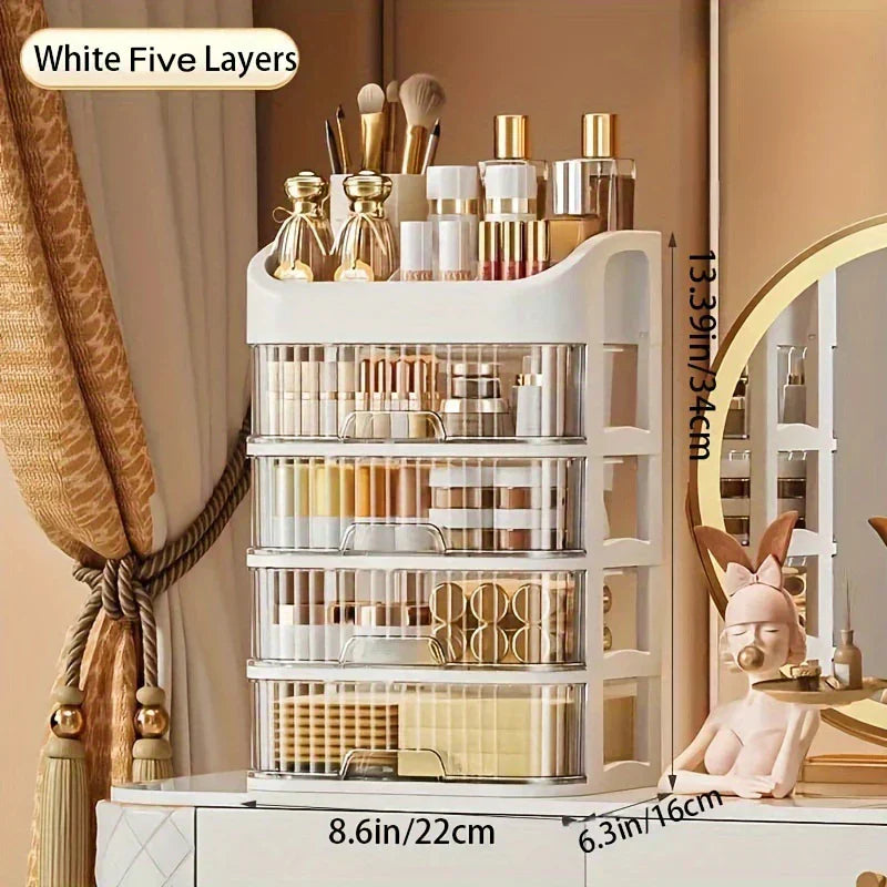 Multi-Layer Cosmetic Storage Box