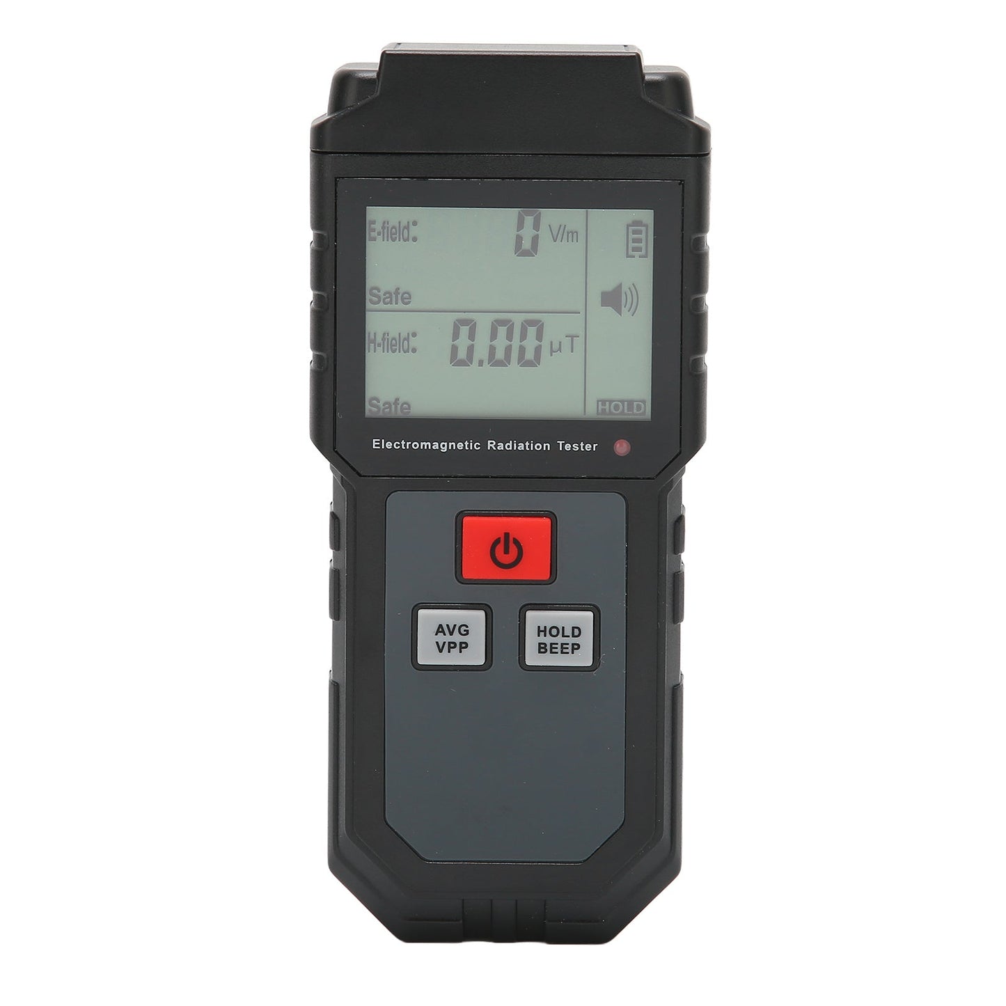 Electromagnetic Radiation Tester 1V/M‑1999V/M LCD EMF Meter with Sound Light Alarm for Home Appliance