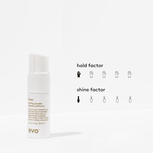 evo Haze Styling Powder Spray Pump - Hair Texture & Volume Spray - Volumizing with Matte Finish - 50ml 10g