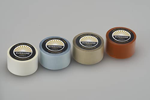 Daily Wear Hair System Double Sided Tape Roll 1-14 Day Hold - 1" x 12yds - Liberty Red Liner Wig Tape - Doublesided Ultra Hold Hair Tape for Wigs, Toupee, Hair Systems