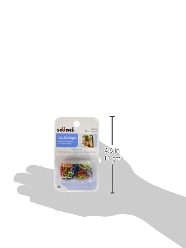 Scunci Bright Mini Polybands, 75 ct