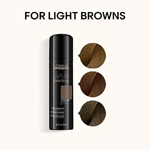 L'Oréal Professionnel Hair Touch Up - Root Concealer Spray - Blends and Covers Grey Hair, Does Not Transfer or Smear