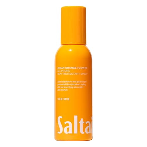 Saltair - Heat Protectant Spray - Ocean Orange Flower Fragrance - All-in-One Hair Spray - 7 Fl Oz