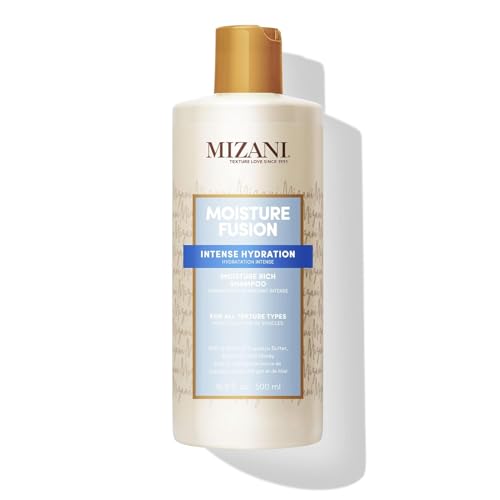 Mizani Moisture Fusion Moisture Rich Shampoo - Gently Cleanses & Conditions Hair, With Argan Oil, For Dry Hair