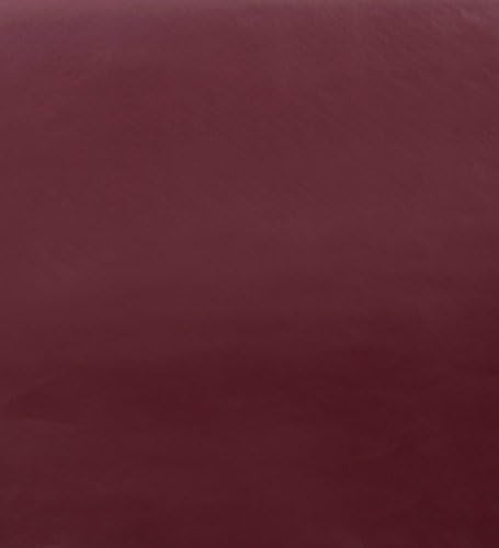 Yourtablecloth Heavy Duty Vinyl Rectangle or Square Tablecloth – 6 Gauge Heavy Duty Tablecloth – Flannel Backed – Wipeable Tablecloth with Vivid Colors & Many Sizes 52 x 70 Burgundy