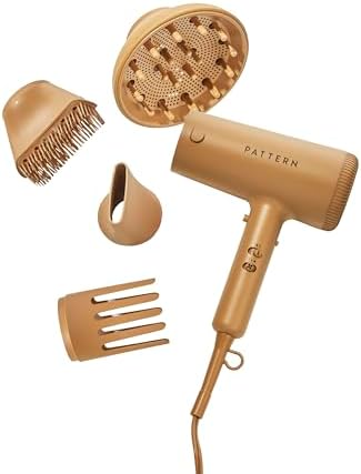 PATTERN by Tracee Ellis Ross Blow Dryer with Four Attachments for Curly, Coily & Tight Texture Hair