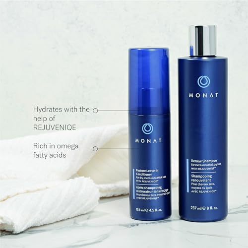 MONAT Balance Restore Leave-In – Nourishing, Hydrating Conditioner for Dry or Damaged Hair – Anti-Frizz, Moisturizing Care for All Hair Types – Salon Quality, 250ml