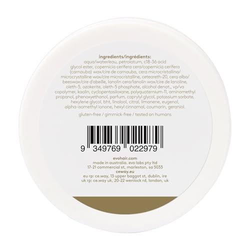 EVO Box O' Bollox Texture Paste - Hair Styling Paste - Long-Lasting Hold with a Matte Finish & Anti Frizz