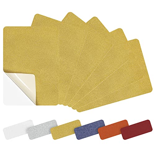 Azobur 2-Pack Nylon Repair Patches Self Adhesive Vinyl Outdoor Camping Gear Repair Kit,Transparent Waterproof Fabric Repair Patches for Down Jacket, Tent, Sleeping Bag （10X20cm）