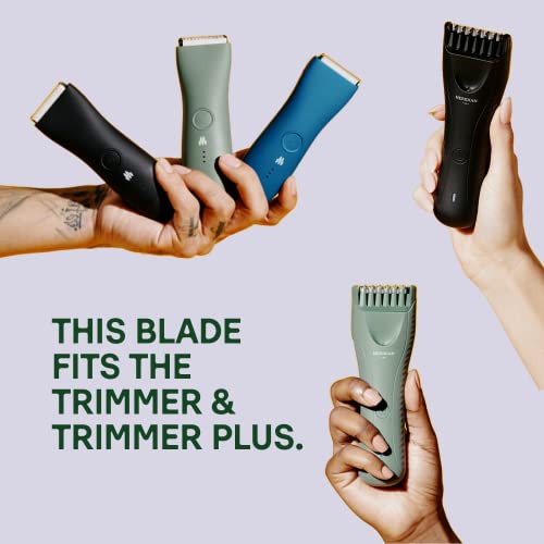 Meridian - Trimmer Replacement Blade - Onyx Ceramic Blades for Electric Body & Pubic Hair Trimmer - 1 Pack